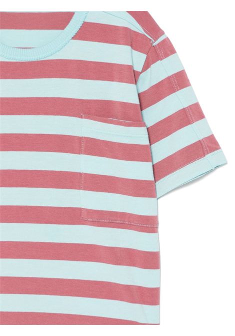 T-shirt a righe ZHOE & TOBIAH KIDS | JCS6MKSKY/MAUVE